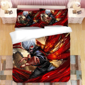 Housse De Couette Tokyo Ghoul Kaneki Ken 2 Parure de lit Ensemble De Literie