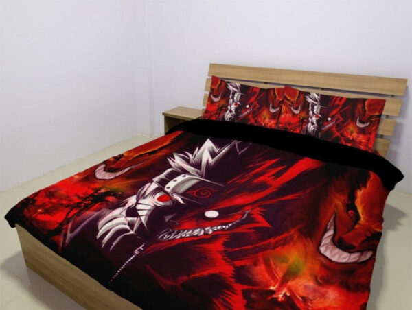 Housse De Couette Naruto 2 Parure de lit Ensemble De Literie