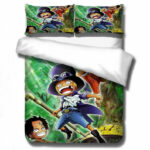 Housse De Couette One Piece 12 Personnages Parure de lit Ensemble De Literie