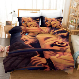 Housse De Couette Naruto 9 Parure de lit Ensemble De Literie