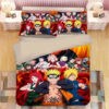 Housse De Couette Naruto Uzumaki Naruto 11 Naruto Et Tous Les Personnages Parure de lit Ensemble De Literie