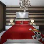Housse De Couette One Piece Luffy Parure de lit Ensemble De Literie