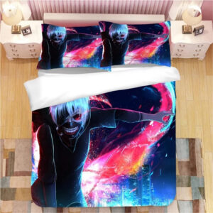 Housse De Couette Tokyo Ghoul Kaneki Ken 4 Parure de lit Ensemble De Literie