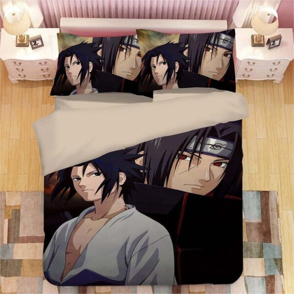 Housse De Couette Naruto Anime 04 Parure de lit Ensemble De Literie