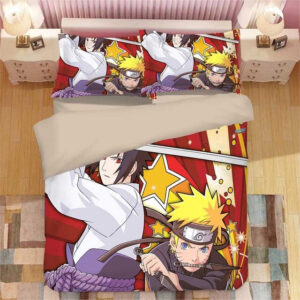 Housse De Couette Anime Naruto 17 Parure de lit Ensemble De Literie