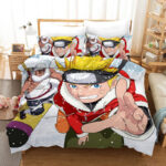 Housse De Couette Naruto 6 Parure de lit Ensemble De Literie