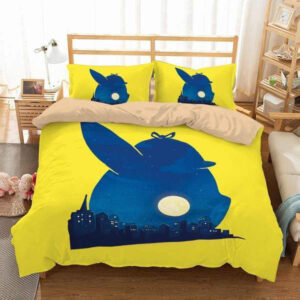Housse De Couette Pokemon Détective Pikachu Parure de lit Ensemble De Literie