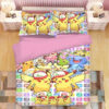 Housse De Couette Pikachu Pokémon 9 Parure de lit Ensemble De Literie