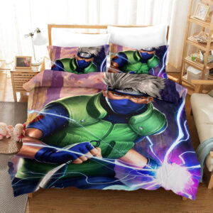Housse De Couette Hatake Kakashi Parure de lit Ensemble De Literie