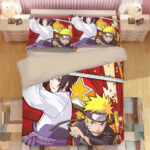 Housse De Couette Naruto Uzumaki Naruto 6 Parure de lit Ensemble De Literie