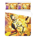 Housse De Couette Naruto 1 Parure de lit Ensemble De Literie