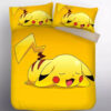 Housse De Couette Pokemon Pikachu 11 Parure de lit Ensemble De Literie