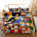 Housse De Couette One Piece 37 Tous Les Personnages Parure de lit Ensemble De Literie
