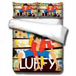 Housse De Couette One Piece 30 Luffy Parure de lit Ensemble De Literie