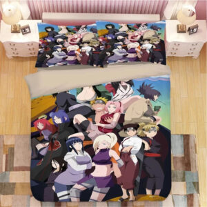 Housse De Couette Naruto Uzumaki Naruto 12 Parure de lit Ensemble De Literie