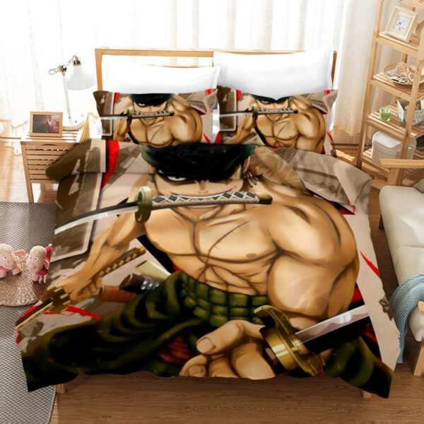 Housse De Couette One Piece 32 Zoro Parure de lit Ensemble De Literie