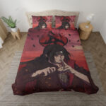 Housse De Couette Uchiha Itachi Naruto Sharingan Yeux Parure de lit Ensemble De Literie