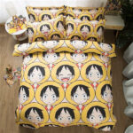 Housse De Couette One Piece 42 Luffy Parure de lit Ensemble De Literie