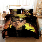 Housse De Couette Naruto 3 Parure de lit Ensemble De Literie
