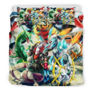 Housse De Couette Pokemon Légendes 14 Parure de lit Ensemble De Literie