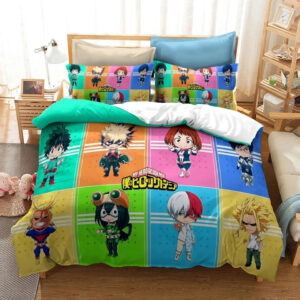 Housse De Couette My Hero Academia 01 Parure de lit Ensemble De Literie