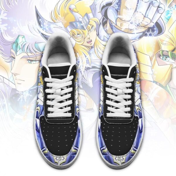 Baskets Air Force 1 Hyoga du Cygne – Uniforme Saint Seiya – Image 2