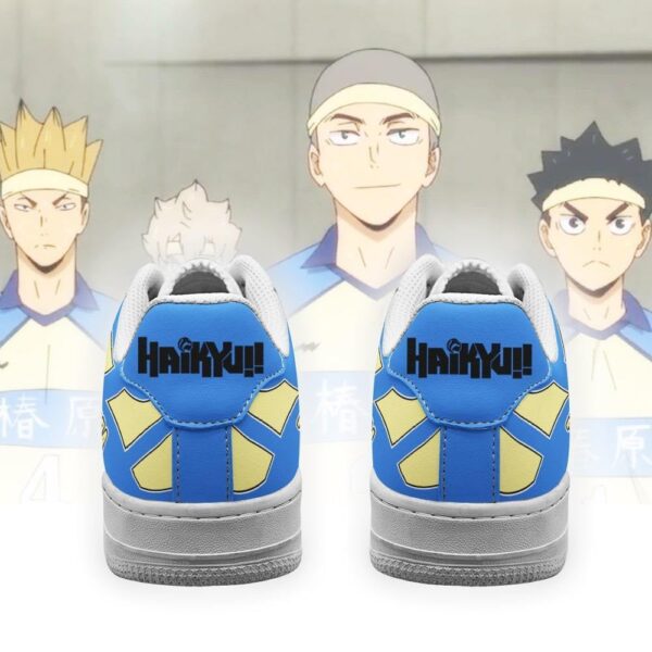 Baskets Air Force 1 Haikyuu!! Tsubakihara – Uniforme scolaire – Image 3