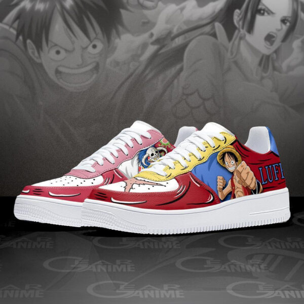 Baskets Air Force 1 Boa Hancock & Luffy – One Piece – Image 2
