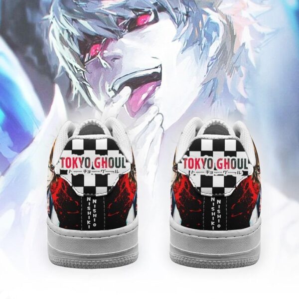 Baskets Air Force 1 Nishiki – Tokyo Ghoul – Motif damier – Image 3
