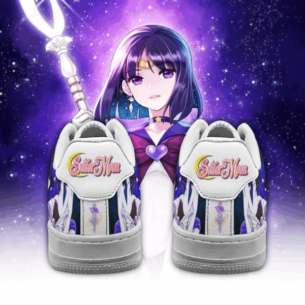 Baskets Air Force 1 Sailor Saturn – Sailor Moon – Image 3