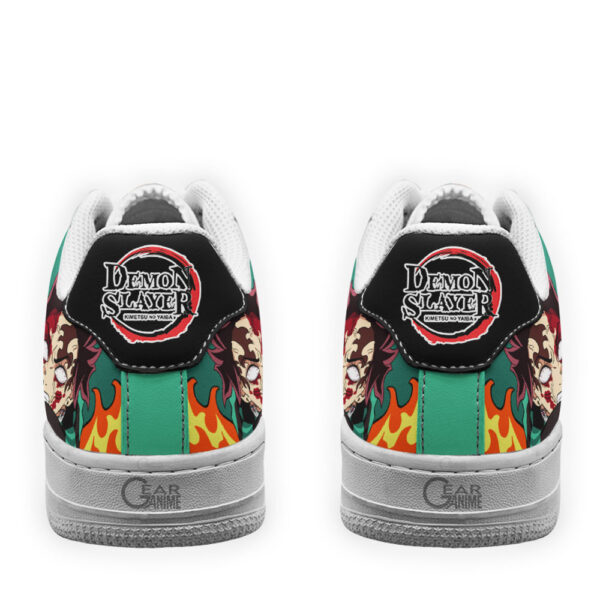 Baskets Air Force 1 Tanjiro Fureur sanglante – Demon Slayer – Image 3