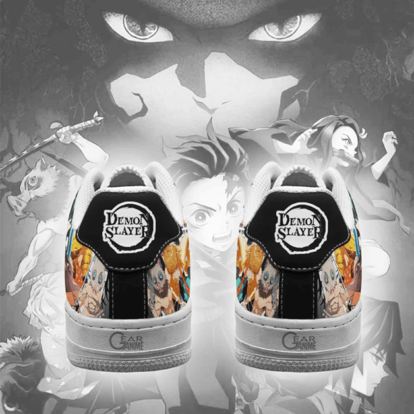 Baskets Air Force 1 Demon Slayer – Style mixte manga – Design original – Image 3