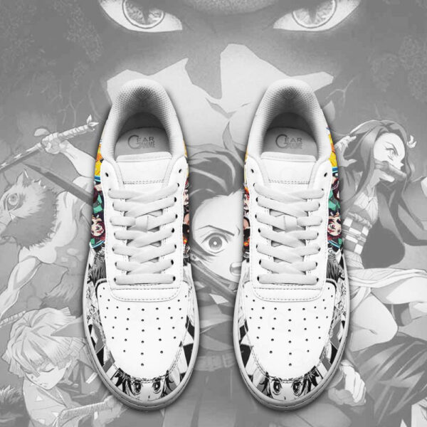 Baskets Air Force 1 Demon Slayer – Style mixte manga – Design original – Image 2
