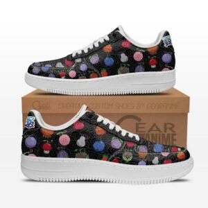 Baskets Air Force 1 Fruits du Démon – One Piece – Style unique