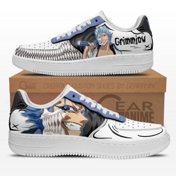 Baskets Air Force 1 Grimmjow Jaegerjaquez – Bleach
