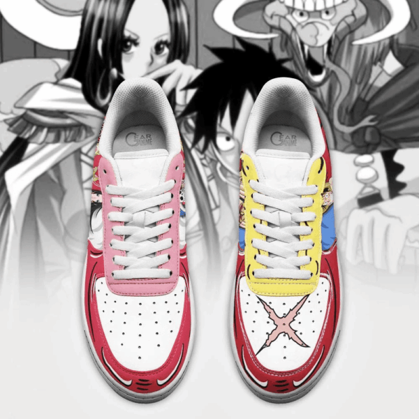 Baskets Air Force 1 Boa Hancock & Luffy – One Piece – Image 4