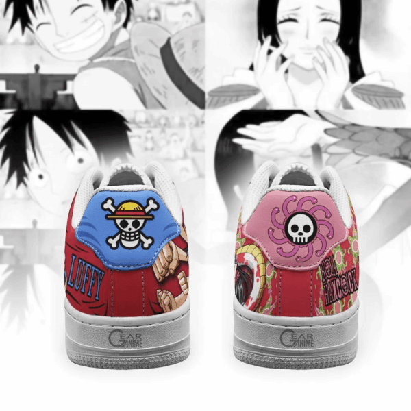 Baskets Air Force 1 Boa Hancock & Luffy – One Piece – Image 3