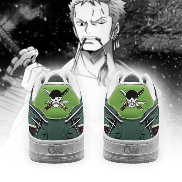 Baskets Air Force 1 Zoro – Santōryū – One Piece – Image 3