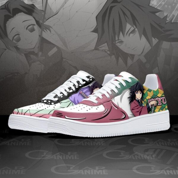 Baskets Air Force 1 Shinobu & Giyuu – Demon Slayer – Image 2