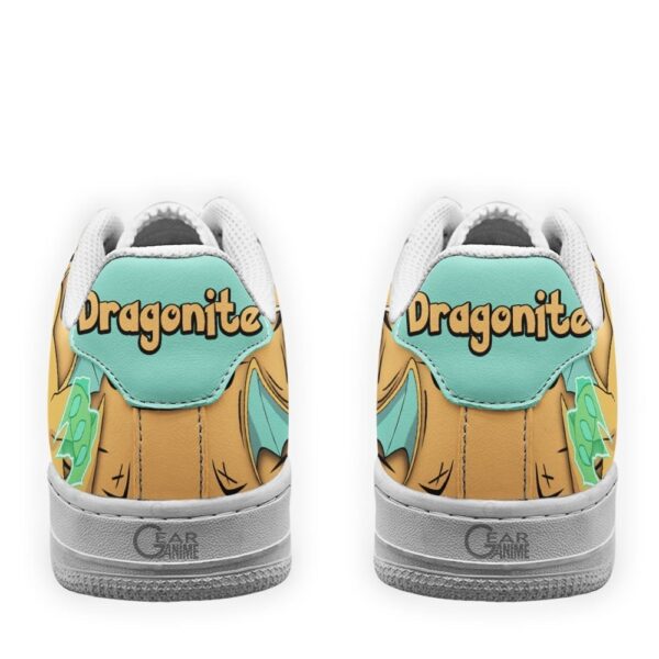 Baskets Air Force 1 Dracolosse – Pokémon – Style tropical animé – Image 3