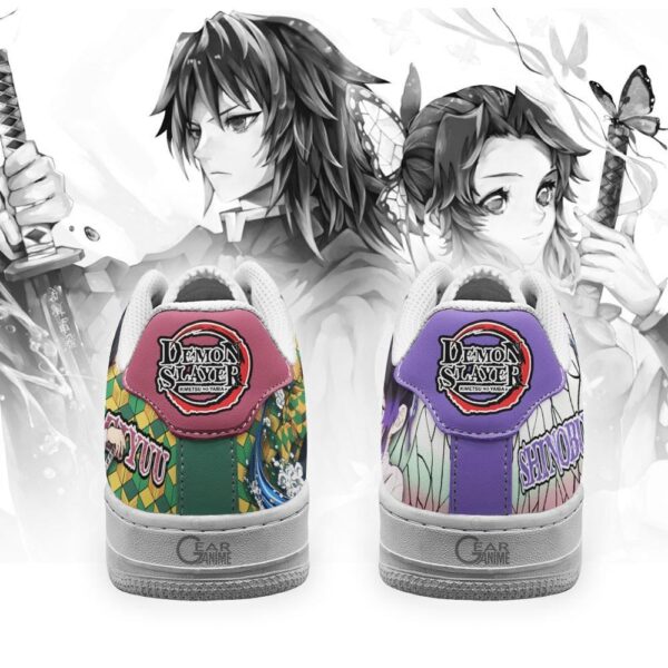 Baskets Air Force 1 Shinobu & Giyuu – Demon Slayer – Image 3