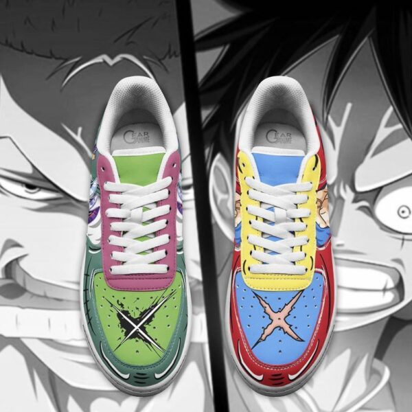 Baskets Air Force 1 Zoro & Luffy – One Piece – Image 3