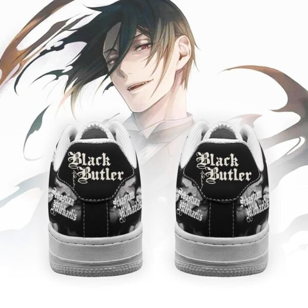 Baskets Air Force 1 Black Clover – Sebastian Michaelis – Image 3