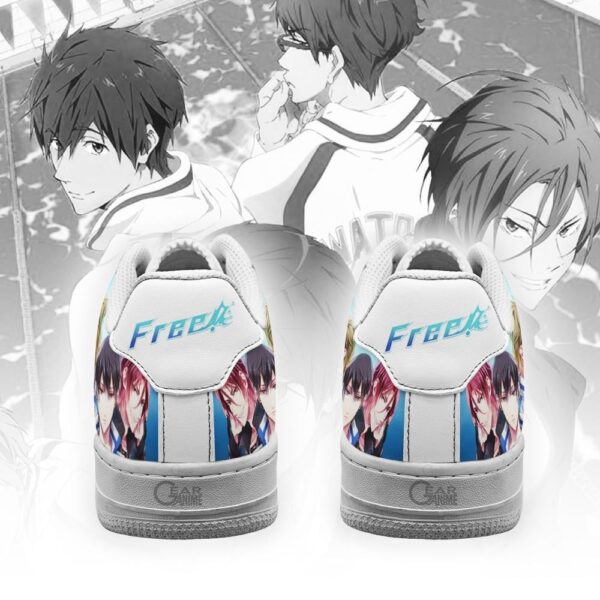 Baskets Air Force 1 Free! Iwatobi Swim Club – Chaussures d’anime – Image 3