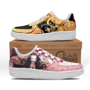 Baskets Air Force 1 Zenitsu & Nezuko – Demon Slayer