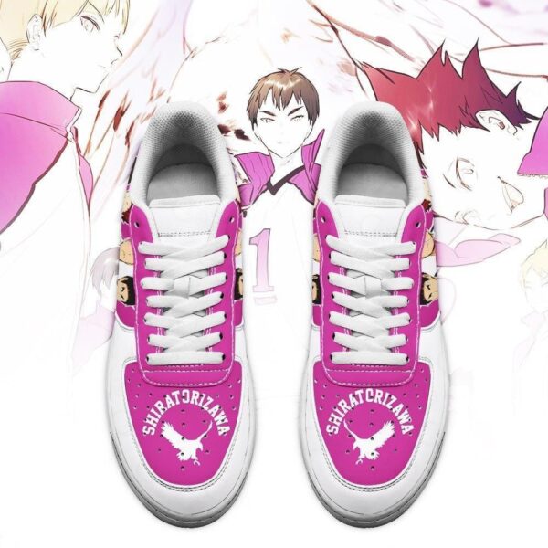 Baskets Air Force 1 Haikyuu!! Shiratorizawa – Équipe de volley – Image 2