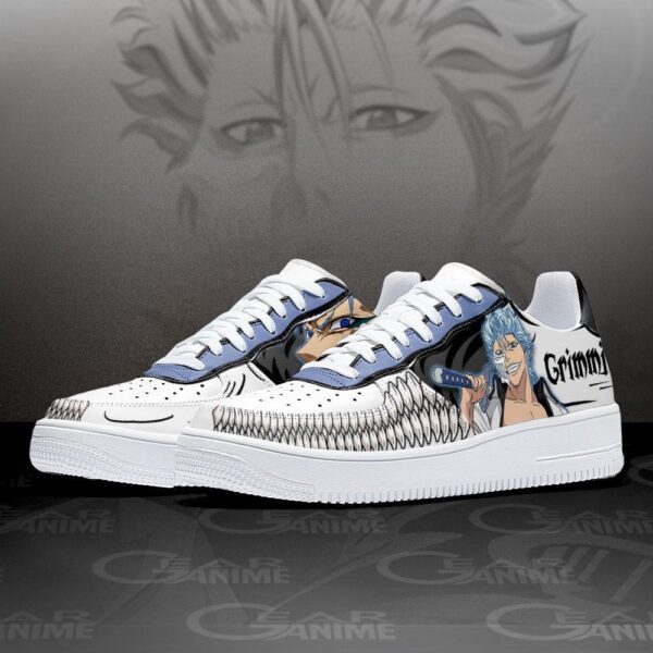 Baskets Air Force 1 Grimmjow Jaegerjaquez – Bleach – Image 2