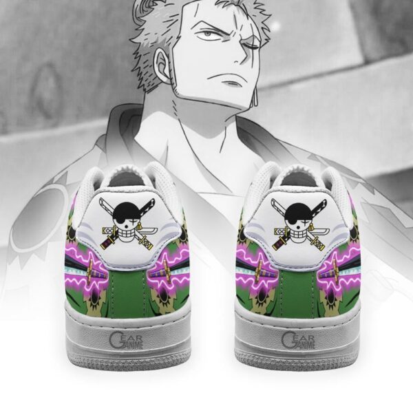 Baskets Air Force 1 Zoro – Lame Enma – Arc Wano – One Piece – Image 3