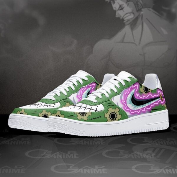 Baskets Air Force 1 Zoro – Lame Enma – Arc Wano – One Piece – Image 2