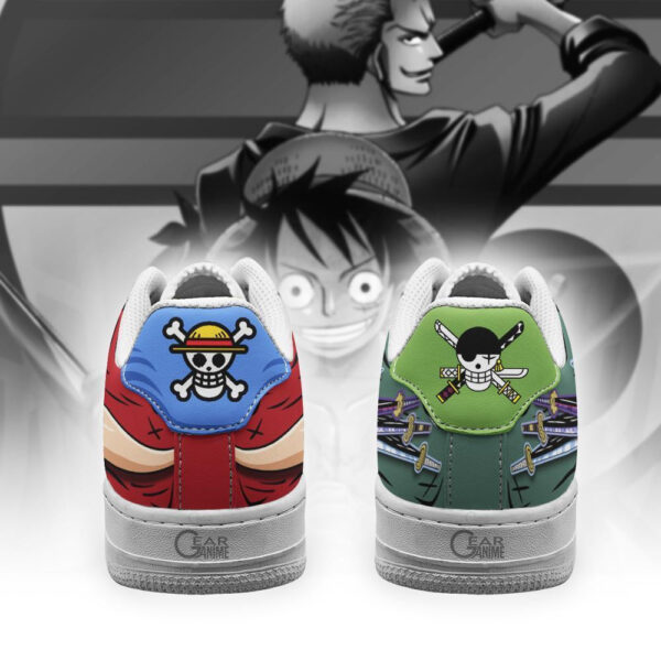 Baskets Air Force 1 Zoro & Luffy – One Piece – Image 4